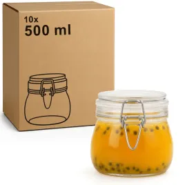 10x-sloiki-szklane-500-ml-na-przetwory-miod-owsianke-hermetyczne-z-klamra