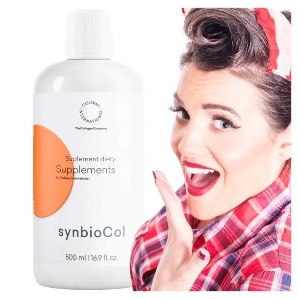 Synbiocol Colway International - Wegański ŻYWY Probiotyk Synbiotyk 500ml