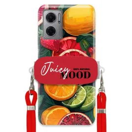 etui-do-xiaomi-redmi-10-5g-czerwona-smycz-uchwyt-fruit-owoce-juice-mood