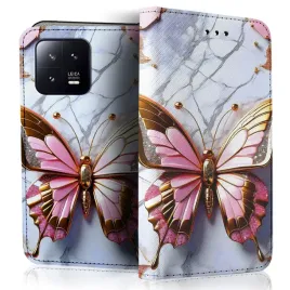 etui-z-klapka-na-telefon-xiaomi-13-case-portfel-wzory-szklo-szybka