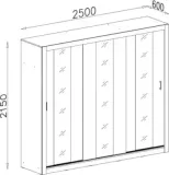 szafa-przesuwna-meblar-duca-250-cm-3-szuflady-z-lustrem-biala-mat-szerokosc-mebla-250-cm