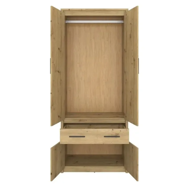 szafa-ubraniowa-mebelbos-ayson-86-cm-czterodrzwiowa-dab-1-szuflada-kolor-frontow-dab-artisan