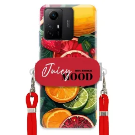 etui-do-xiaomi-redmi-note-12s-czerwona-smycz-uchwyt-juice-mood-modne