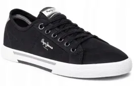 pepe-jeans-brady-men-basic-meskie-buty-czarne-trampki-niskie-44-awf