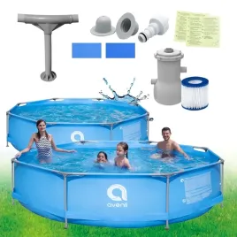 basen-stelazowy-ogrodowy-okragly-avenli-praia-filtr-pompa-300x76-zestaw