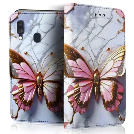 etui-z-klapka-na-telefon-samsung-galaxy-a40-case-portfel-wzory-szklo-szybka