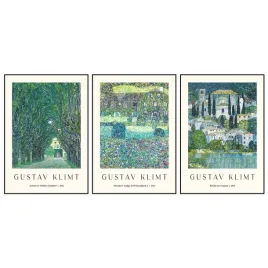 2-x-zestaw-3-plakatow-594x42-a2-gustav-klimt-reprodukcja-boho-malowany-art