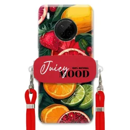 etui-do-huawei-y9a-czerwona-smycz-crossbody-uchwyt-modne-juice-mood-owoce
