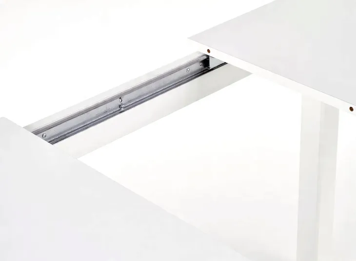 stol-rozkladany-halmar-maurycy-118-158x75-cm-bialy-prostokatny-mdf-glebokosc-mebla-118-cm