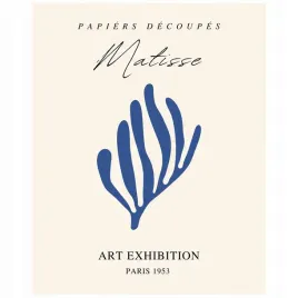 2-x-plakat-50x40-henri-matisse-abstrakcja-boho-sztuka-nowoczesny-bezowy-art