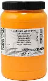 2-x-farba-akrylowa-artystyczna-zolta-renesans-ipaint-500ml-4-zolta-kadmowa