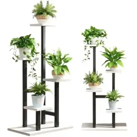 skandynawski-kwietnik-stojacy-czarno-bialy-loft-4-poziomy
