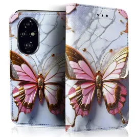 etui-z-klapka-na-telefon-honor-200-pro-case-portfel-wzory-szklo-szybka