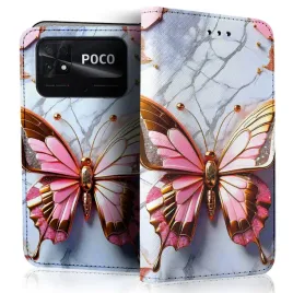 etui-z-klapka-na-telefon-xiaomi-poco-c40-case-portfel-wzory-szklo-szybka