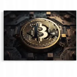 2-x-obraz-120x80-bitcoin-zlota-moneta-wolnosc-finansow