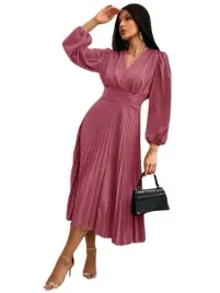 shein-sukienka-plisowana-rozowa-koktajlowa-xs-lrq