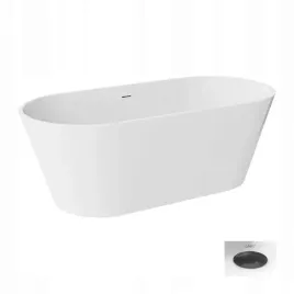 besco-biala-wanna-wolnostojaca-akrylowa-deeva-180x80-cm-maskownica-szary