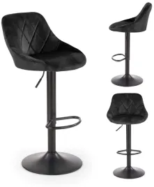 hoker-stolek-barowy-welurowy-czarny-krzeslo-h-101