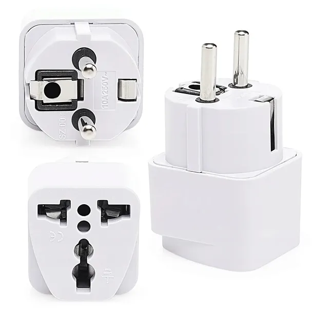 ADAPTER PRZEJŚCIÓWKA GNIAZDKA PODRÓŻNY EU CHINY 500W