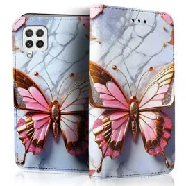 etui-z-klapka-na-telefon-samsung-galaxy-a22-4g-case-portfel-wzory-szklo