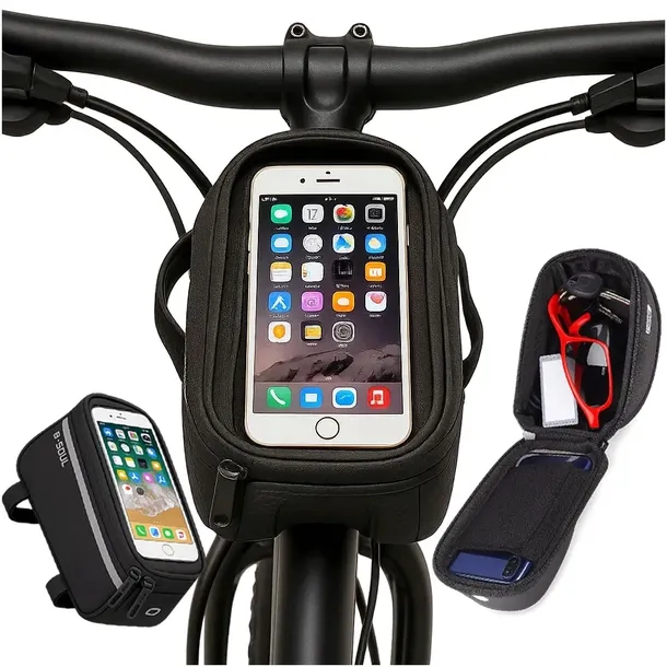 WODOODPORNA SAKWA ROWEROWA NA TELEFON TORBA UCHWYT do roweru NA KIEROWNICE