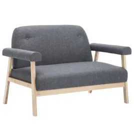 vidaxl-sofa-2-osobowa-tapicerowana-materialem-ciemnoszara
