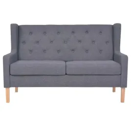 vidaxl-2-osobowa-sofa-tapicerowana-tkanina-szara