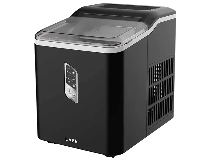 KOMPAKTOWA SZYBKA KOSTKARKA MASZYNA DO LODU KOSTKI LODU 120W 12KG 1,5L