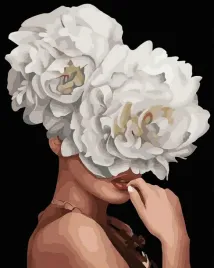 malowanie-po-numerach-czarne-plotno-kobieta