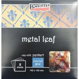 2-x-folia-do-zlocen-pentart-szlagmetal-5-arkuszy-14x14cm-decoupage-melanz-1