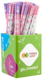 olowek-trojkatny-2b-pearl-flower-72szt-w-kubku