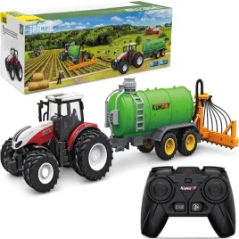 2-x-zdalnie-sterowany-traktor-przyczepa-woz-asenizacyjny-podwojne-kola-mata