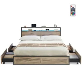 lozko-160x200cm-z-metalowym-stelazem-szuflady-zaglowek-oswietlenie-led-loft