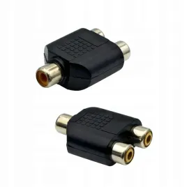 przejscie-zlacze-rozdzielacz-rca-sumator-rca-gniazdo-rca-2-gniazda-rca