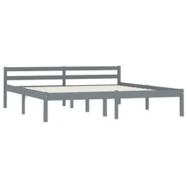 vidaxl-rama-lozka-szara-lite-drewno-sosnowe-160-x-200-cm