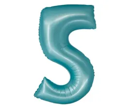 balon-foliowy-smart-cyfra-5-niebieski-matowy-76cm