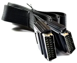 przewod-euro-scart-5m-plaski-tasma