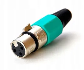 zlacze-xlr-3-pin-gniazdo-zielone-zenskie-xlr028