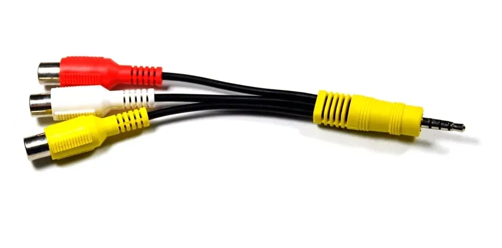 adapter-wtyk-jack-35mm-4-pol-3-gniazda-rca-typ2-stan-nowy