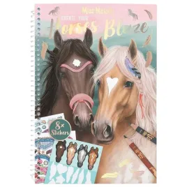 top-model-miss-melody-szkicownik-kolorowanka-horses-blaze-konie-12964