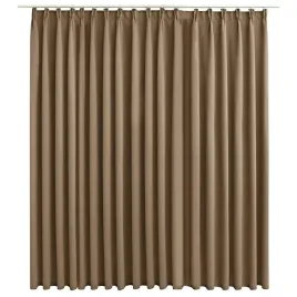 vidaxl-zaslona-zaciemniajaca-z-haczykami-taupe-290x245-cm