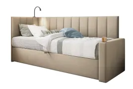 lozko-mlodziezowe-100x200-tokio-pojemnik-materac-lampka-led-usb-bezowe-r