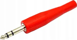 wtyk-jack-63-stereo-nikiel-na-kabel-czerwony-guma