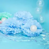 pompon-bibulowy-party-deco-35-cm-niebieski-stan-nowy
