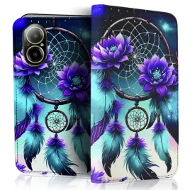 etui-z-klapka-na-telefon-realme-c67-case-pokrowiec-ze-wzorem-szklo