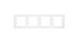 asfora-ramka-poczworna-pozioma-biala-eph5800421