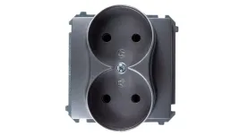 simon-basic-gniazdo-podwojne-b-u-16a-ip20-stal-inox-bmg2m-01-21