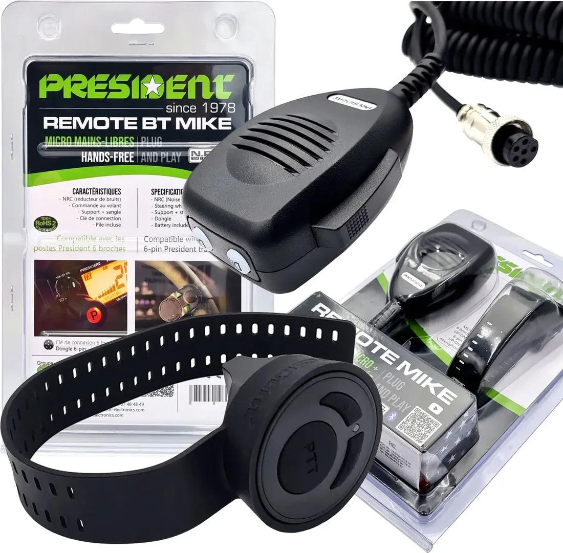 president-602-remote-bluetooth-mike-mikrofon-bluetooth-do-cb-radia-stan-nowy