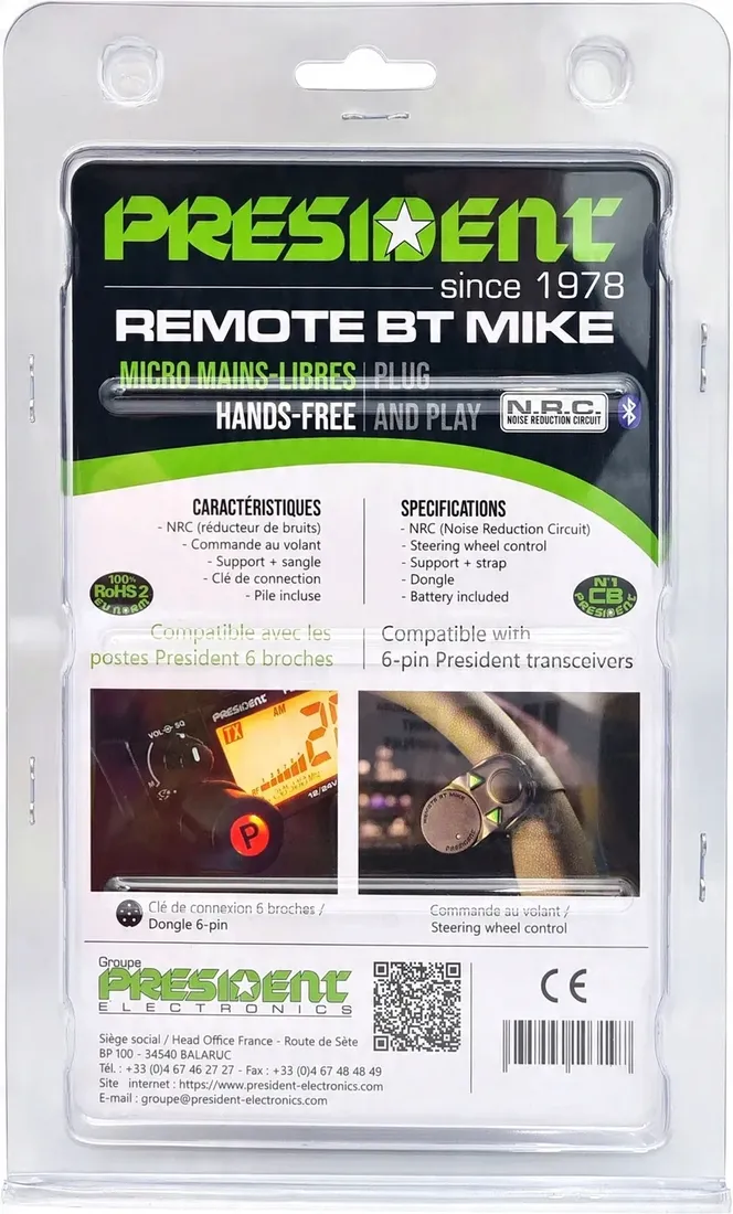 president-602-remote-bluetooth-mike-mikrofon-bluetooth-do-cb-radia-stan-nowy