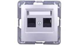 impresja-gniazdo-komputerowe-podwojne-rj45-kat-5e-mmc-srebrne-gpk-2y-k-m-18